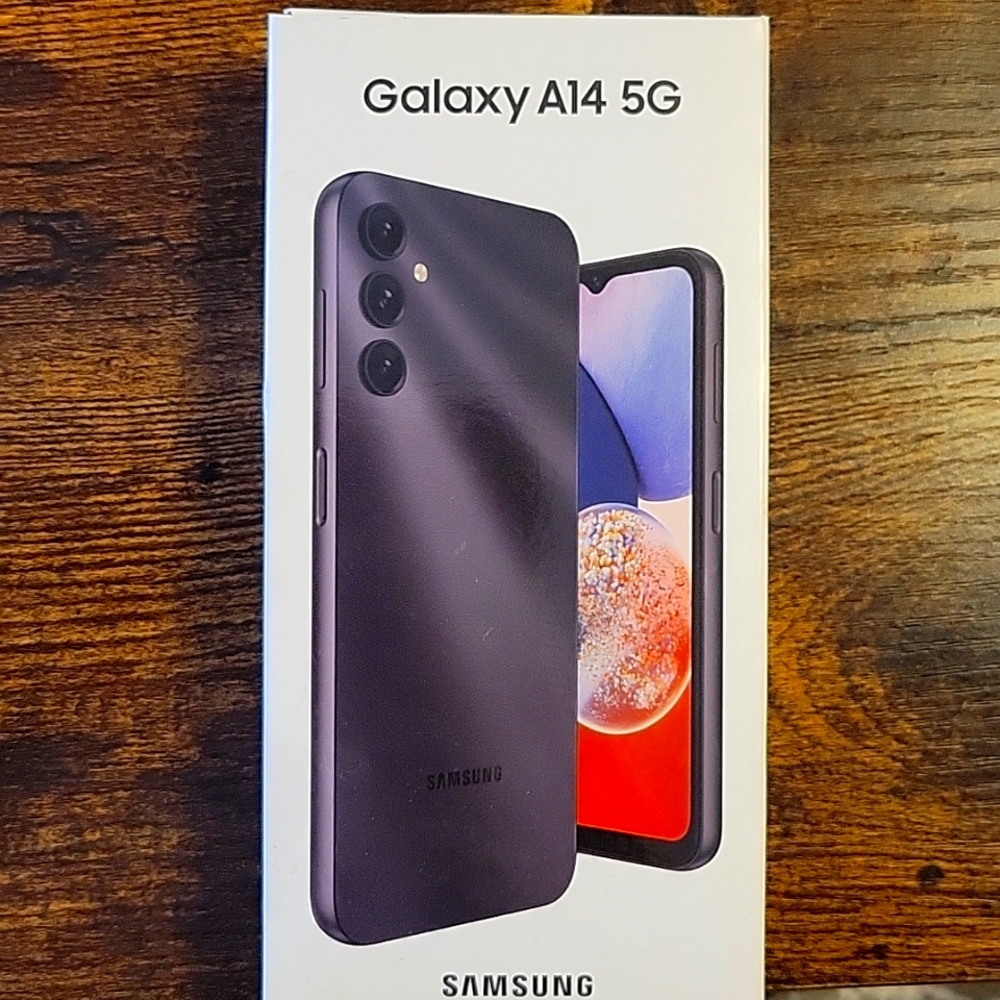 Unlocked Samsung Galaxy A14 5g phone (Black)